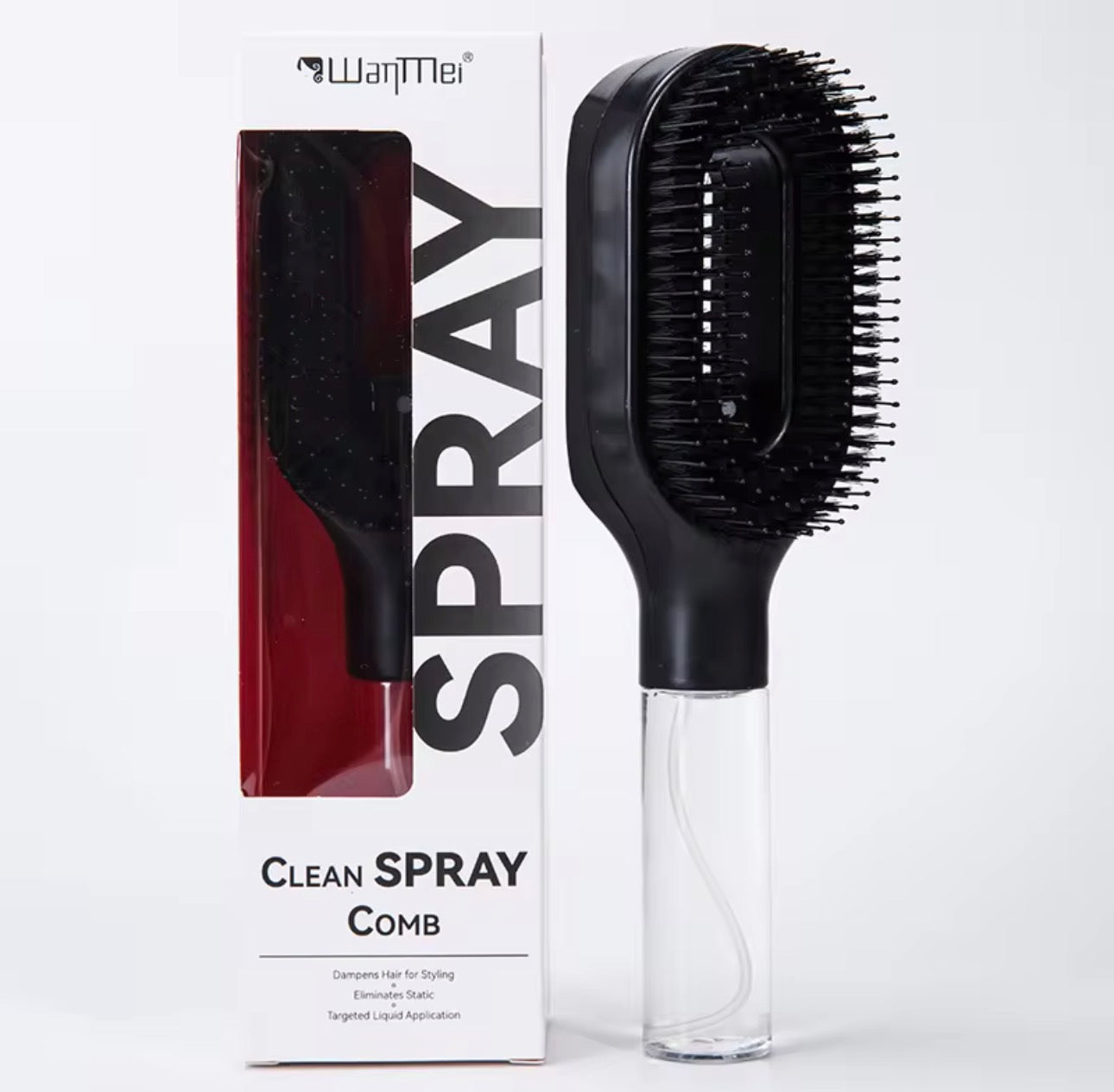 2in1 Spray Detangling Hair Brush